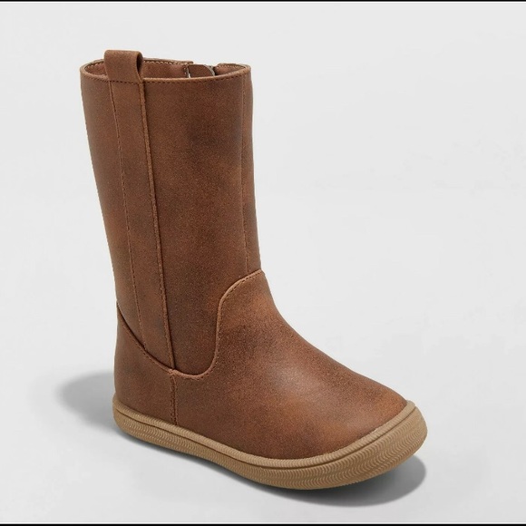 Cat & Jack Shoes Cat Jack Toddler Girls Tall Fashion Boots Brown